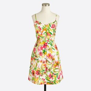 J.crew factory | floral print seaside cami dress |